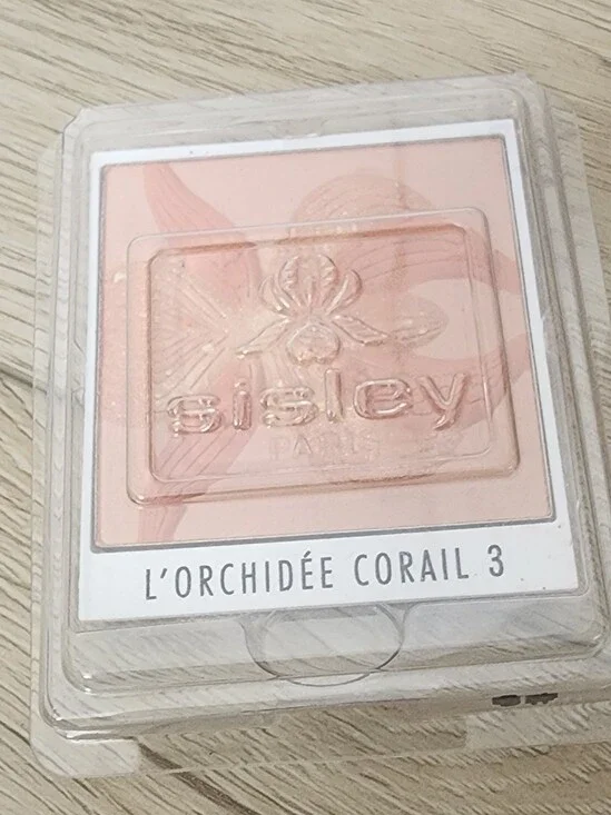 Sisley Paris L' Orchidee Corail 3 Highlighter Blush Refill New 0.52 Oz 15g