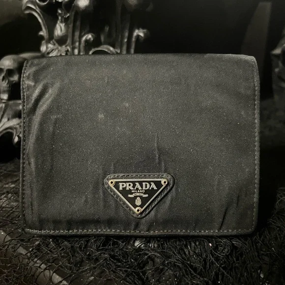 Prada Tessuto Nylon Wallet