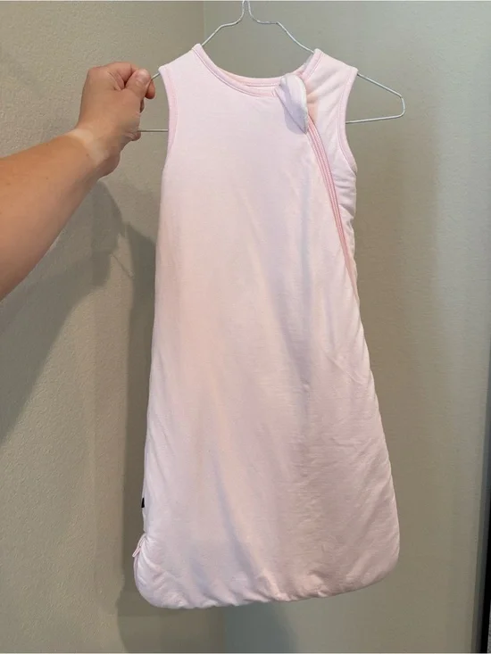 Kyte Baby Blush Pink Sleeveless Sleep Sack 1.0 Tog Size Extra Small