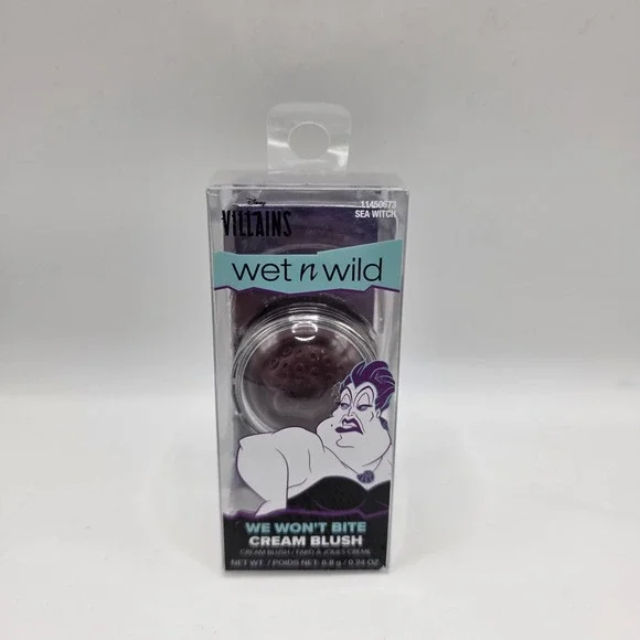Wet n Wild‎ Disney Villains Ursula Cream Blush Sea Witch New Sealed