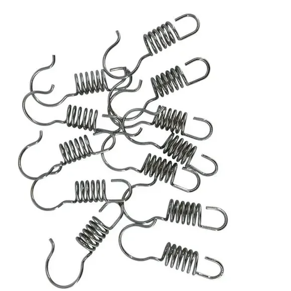 Spring Shaped Shower Curtain Rings Hooks 12