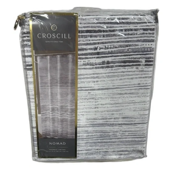 Croscill shower curtain Nomad, 72 x 72 in. Brand new in packaging never used