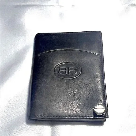 Buxton Black Leather Wallet