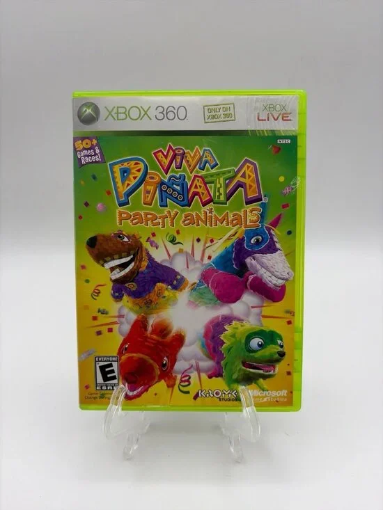 Viva Pinata: Party Animals (Microsoft Xbox 360, 2007) No Manual- Tested