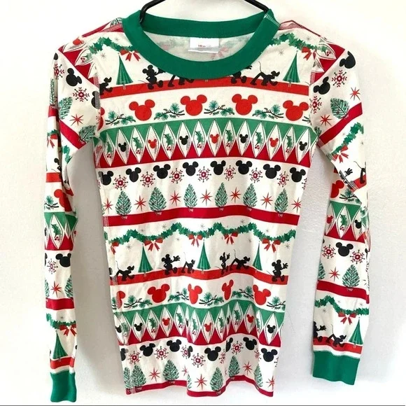 Hanna Andersson‎ Disney Christmas Pajama Top 140 10