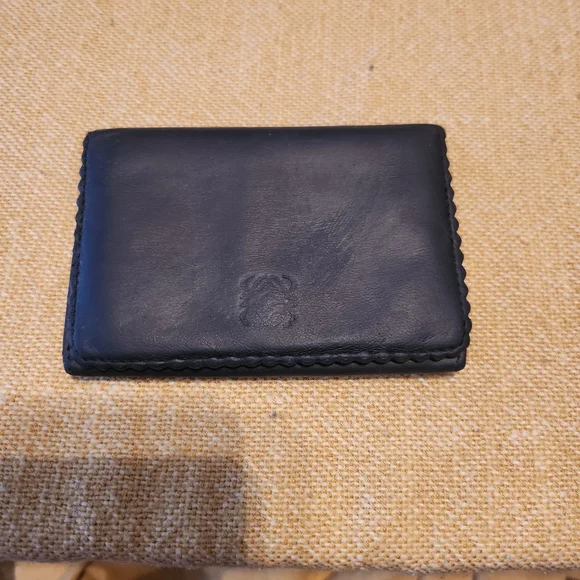 Loewe leather card holder refurbished