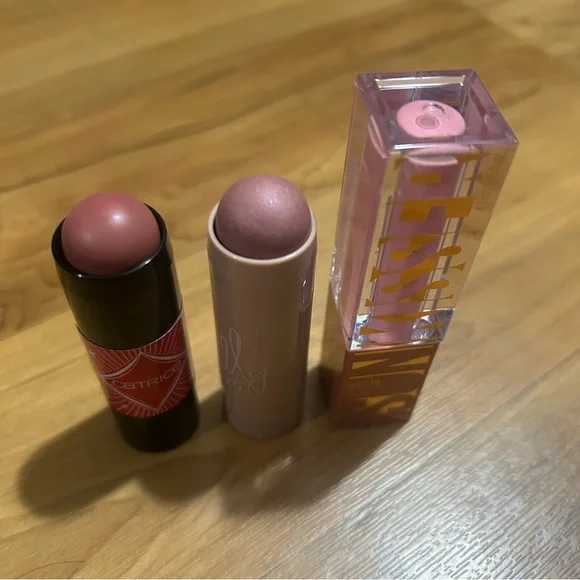 Pink and Rose Cream and Liquid Blush Trio