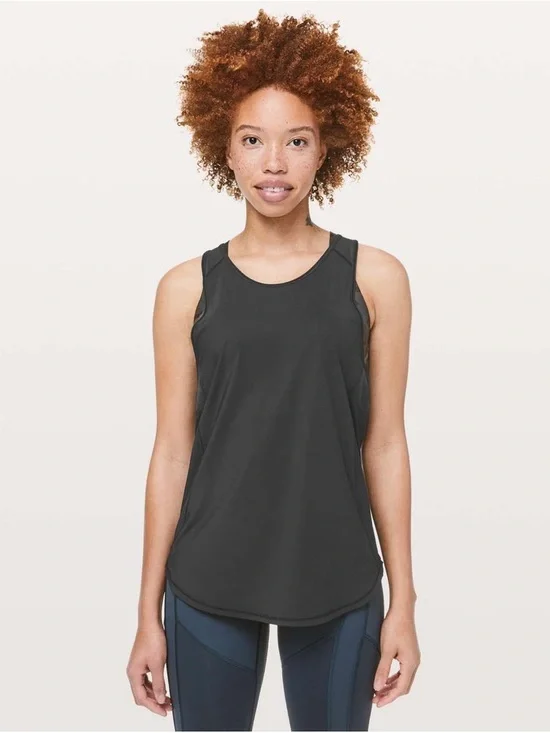 Lululemon Sculpt Tank II Black Size 8