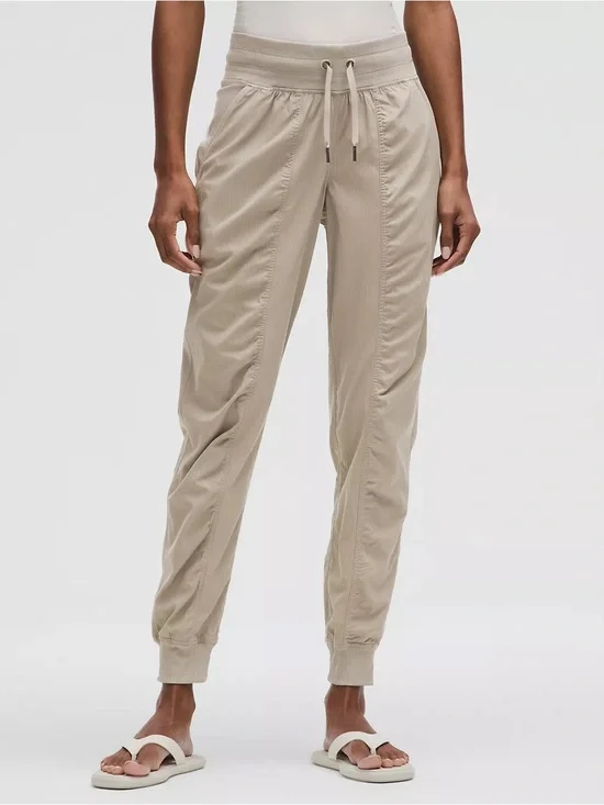 Lululemon‎ Light Taupe Dance Studio Joggers Sz. 6