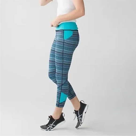 Lululemon Athletica Pace Rival Crop Size 6