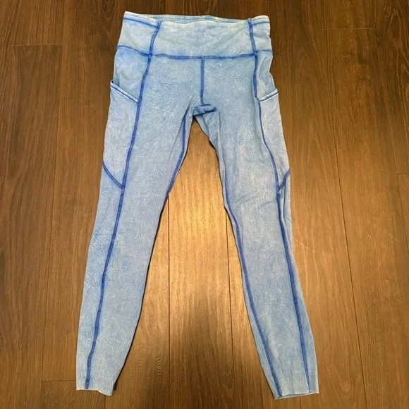 Lululemon Fast & Free High Rise Tight *Ice Dye