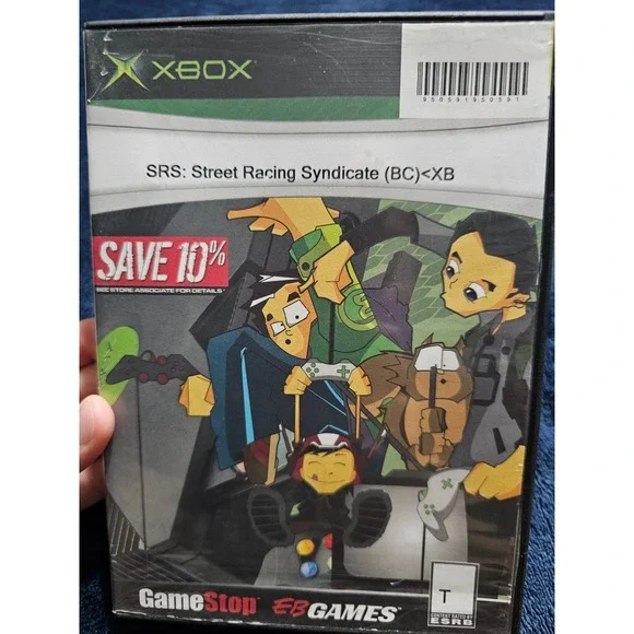 SRS Street Racing Syndicate Microsoft Xbox Original Game Disc Only Namco 2004