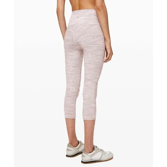 Lululemon‎ Wunder Under Legging Size 6 Pink Purple Excellent