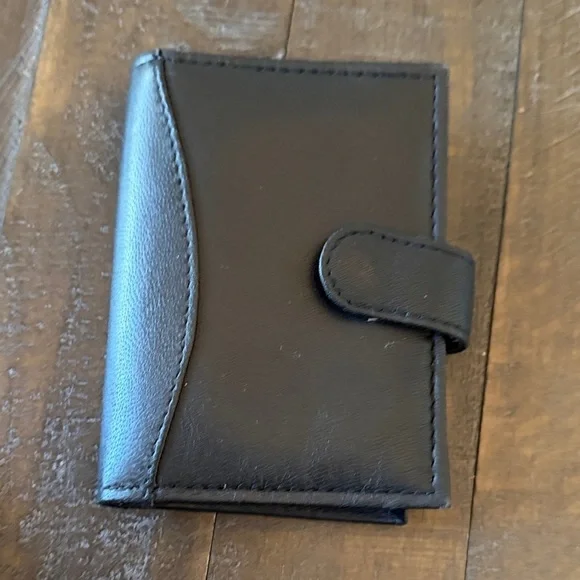 Black Leather Wallet