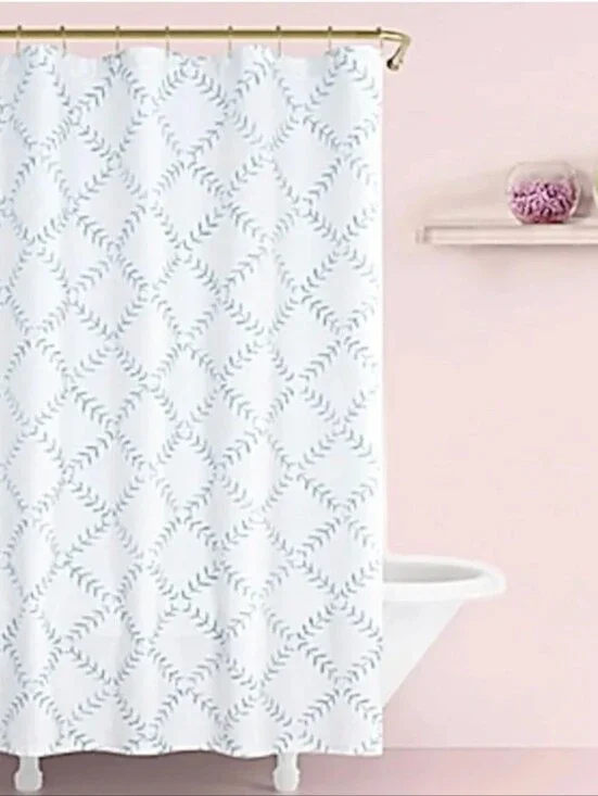 Kate Spade Fern Trellis Shower Curtain