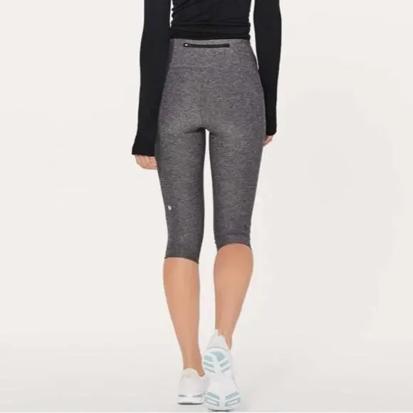 Lululemon Morning Miles Crop Size 6