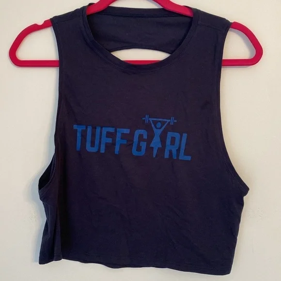 Lululemon Navy Cropped Tank Size 6