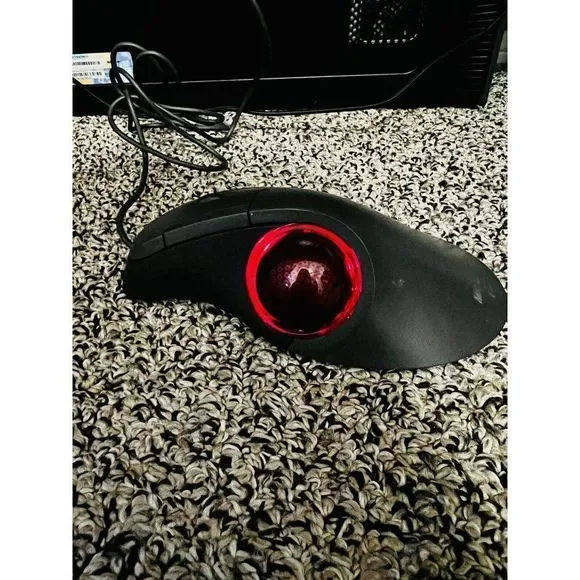 MICROSOFT Trackball Optical 1.0 Ps2/ubs Compatible Pn X05-87475 Tested Working