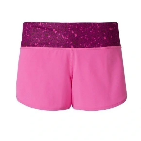 Lululemon Speed Short Pink Paradise Geo Regal Plum Multi size 6