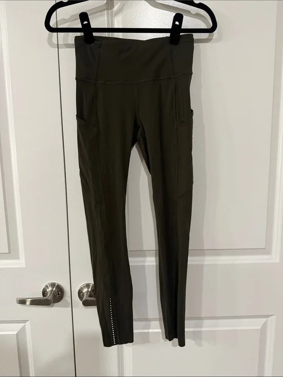 lululemon athletica Olive High-Rise Pocket Leggings