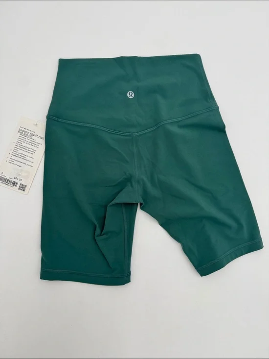 lululemon athletica High-Rise Teal Green Bike Shorts