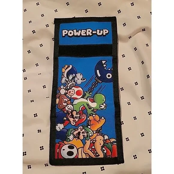 2022 Super Mario Brothers Nintendo Tri-Fold Wallet