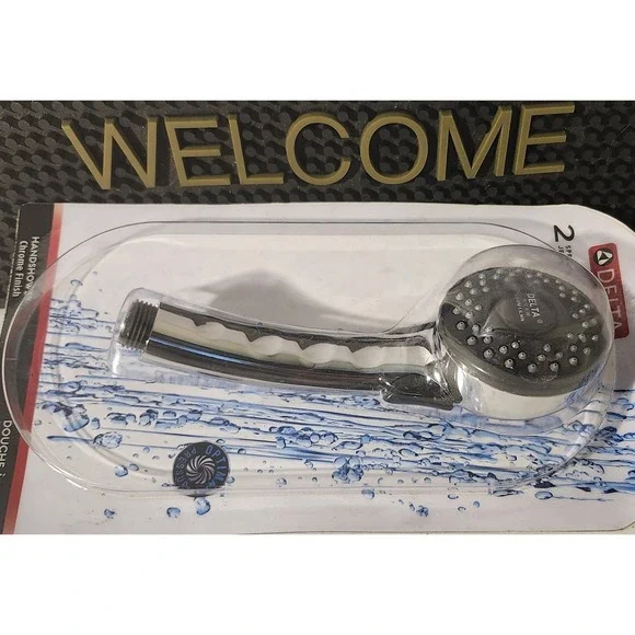 Delta 2 Spray Hand Shower Chrome Finish Model 59462-B18-PK New