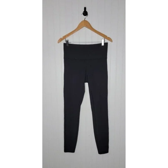 Lululemon Black High Rise Wunder Under Leggings Special Edition Women's Size 8