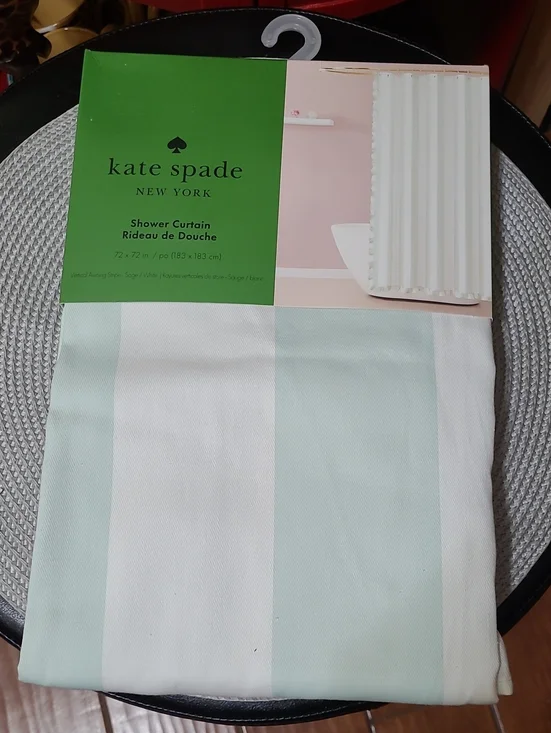 Kate Spade Stripe Shower Curtain