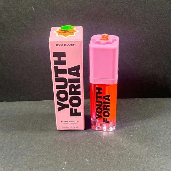 Youthforia BYO Blush Oil Turn Up The Sunshine Orange Color Changing 6.5ml