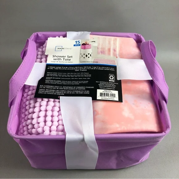 Mainstays Shower Tote Sets