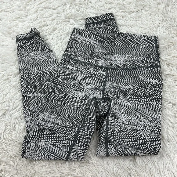 Lululemon Wunder Under High Rise Legging Swerve Vapor Metal Grey