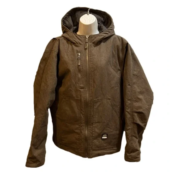 Bern men’s hoodie canvas jacket size M