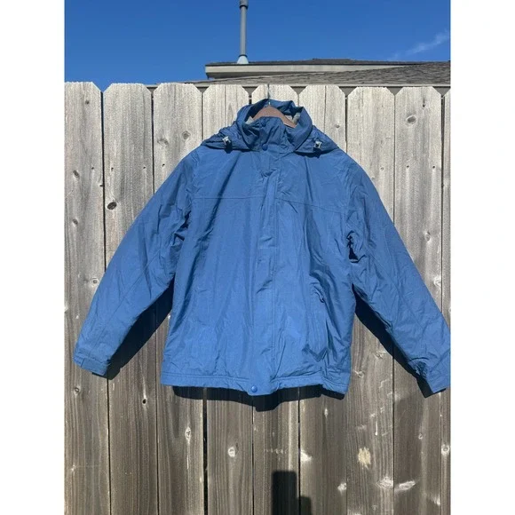 L L Bean Mens Medium Water‎ Resistant, fleece lined  All Weather Coat
