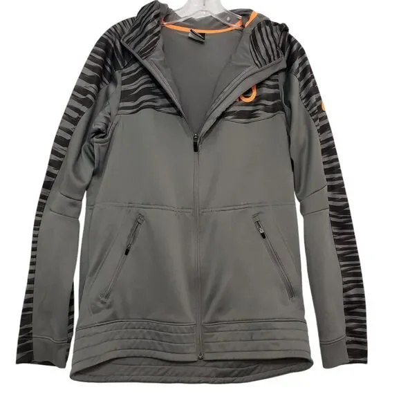 Nike KD Klutch Hyper Therma Fit Men's Hooded Full Zip Jacket, Size Small