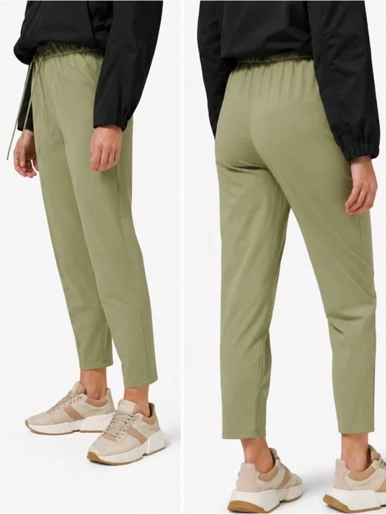 Lululemon Women’s Keep Moving High-Rise Pant 7/8 Rosemary Size 6