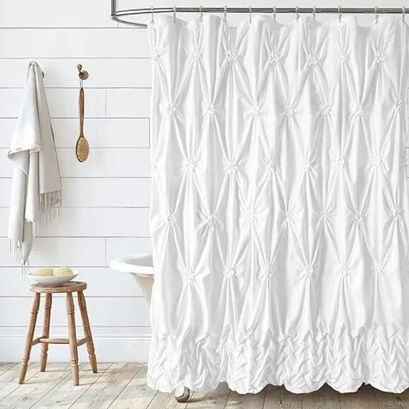 Seasonwood | Modern Farmhouse Shower Curtain Set NIP