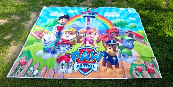 Paw Patrol Backdrop 7 x 5ft Birthday Party Banner Kids Photo Background Decor
