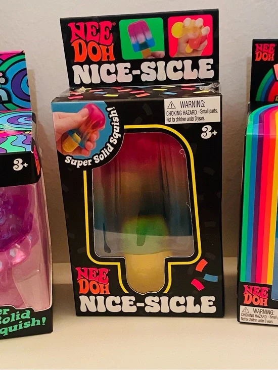 1 Nice-Sicle Multi-Color Squishy Stress Toy
