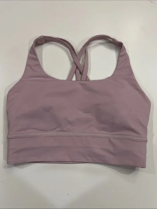 Lululemon Women’s Pink Crossback Sports Bra
