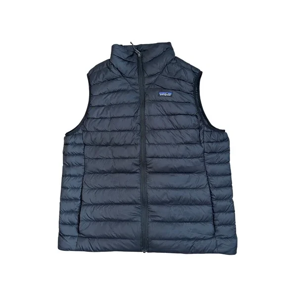 Patagonia Down Sweater Vest Mens Large Black Puffer NetPlus 84623 FA24