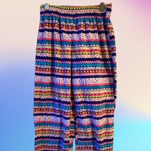 Circo Colorful Pattern Pajamas Pants