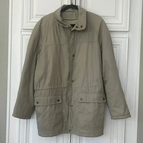 Singirang Khaki field winter fall jacket coat size XL