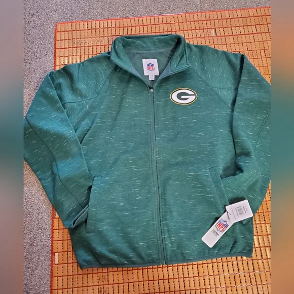 NFL Green Bay Packers men's full jacket nwt size Large