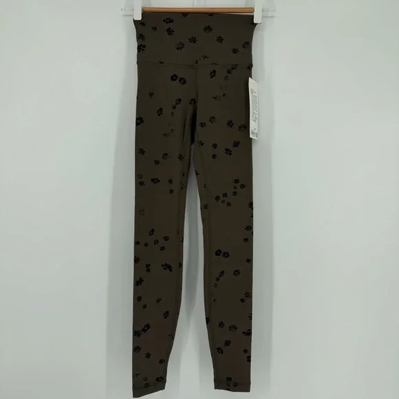 lululemon Wunder Train High-Rise Tight 28” Floral Print Leggings Size 2 NWT‎