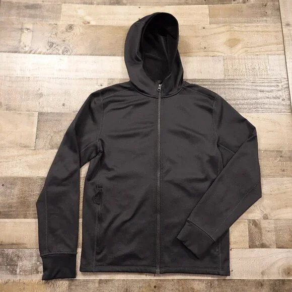 Stoic‎ Tech Fleece Full Zip Hoodie Jacket - Black, Men’s Medium