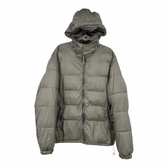 Aeropostale / Aero Men’s Zippered Hooded Winter Puffer Jacket XL Green GUC