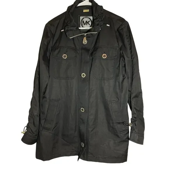 Michael Kors Mens Jacket Black Size Large