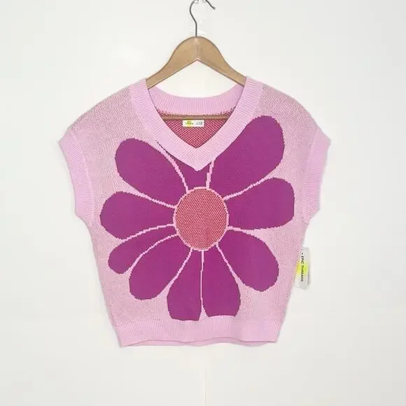 Girls Epic Threads Short Sleeve Sweater Size Large