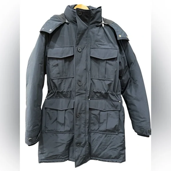 The Kooples Navy Parka Jacket | Unisex Men's Size Medium MSRP‎ 610$
